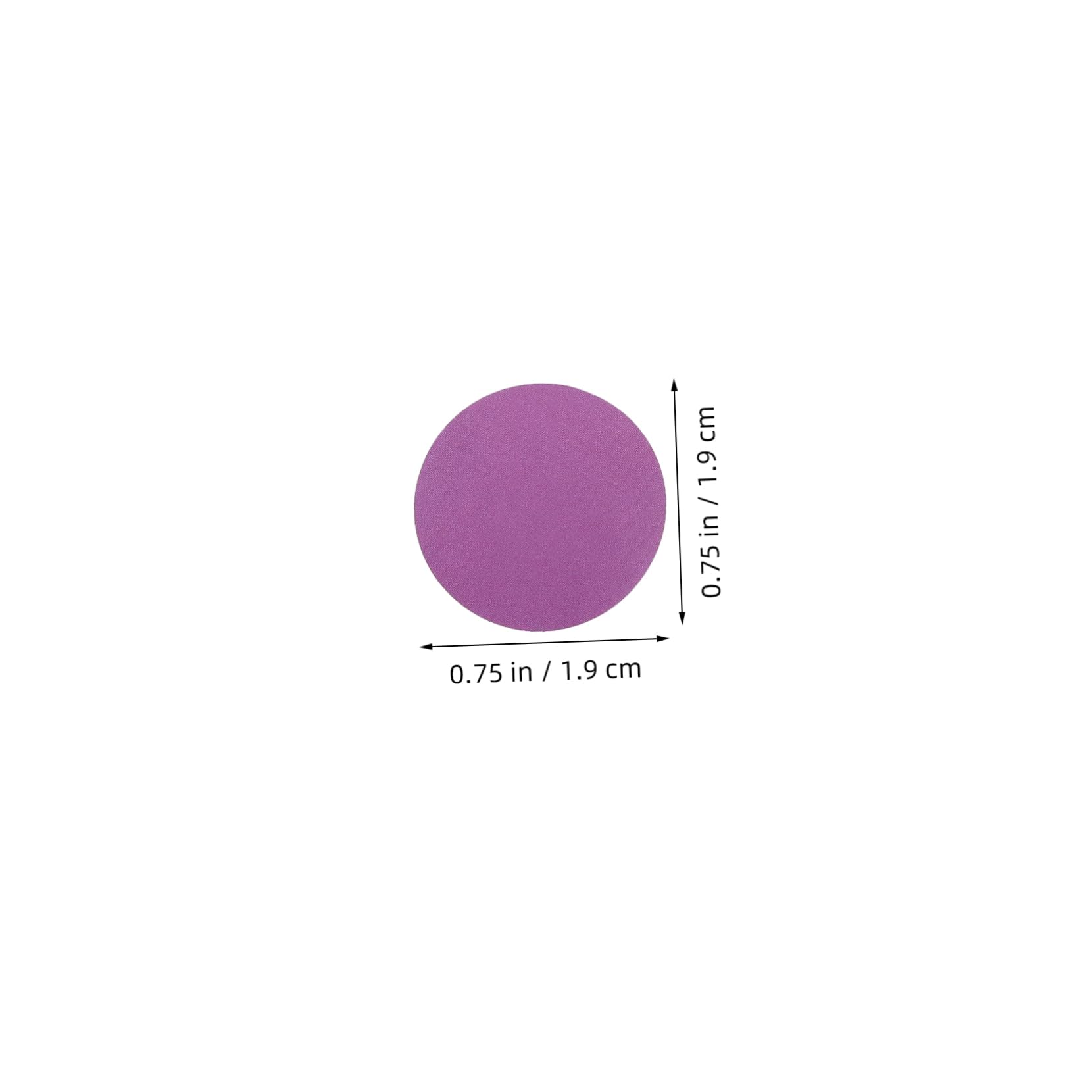 15 Autocollants Ronds en Papier Couleur pour Projets Scolaires et Bricolage Couleur Aléatoire