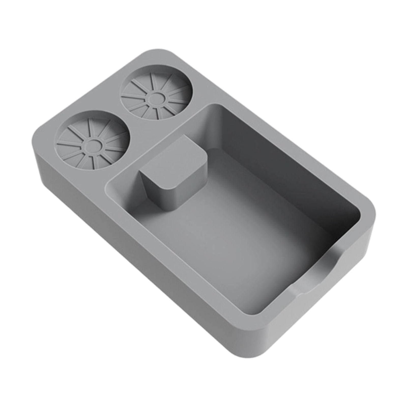User Friendly Silicone Coffee Grounds Box Base for Various Machines Nonslip Design Quiet and Easy to Clean Box