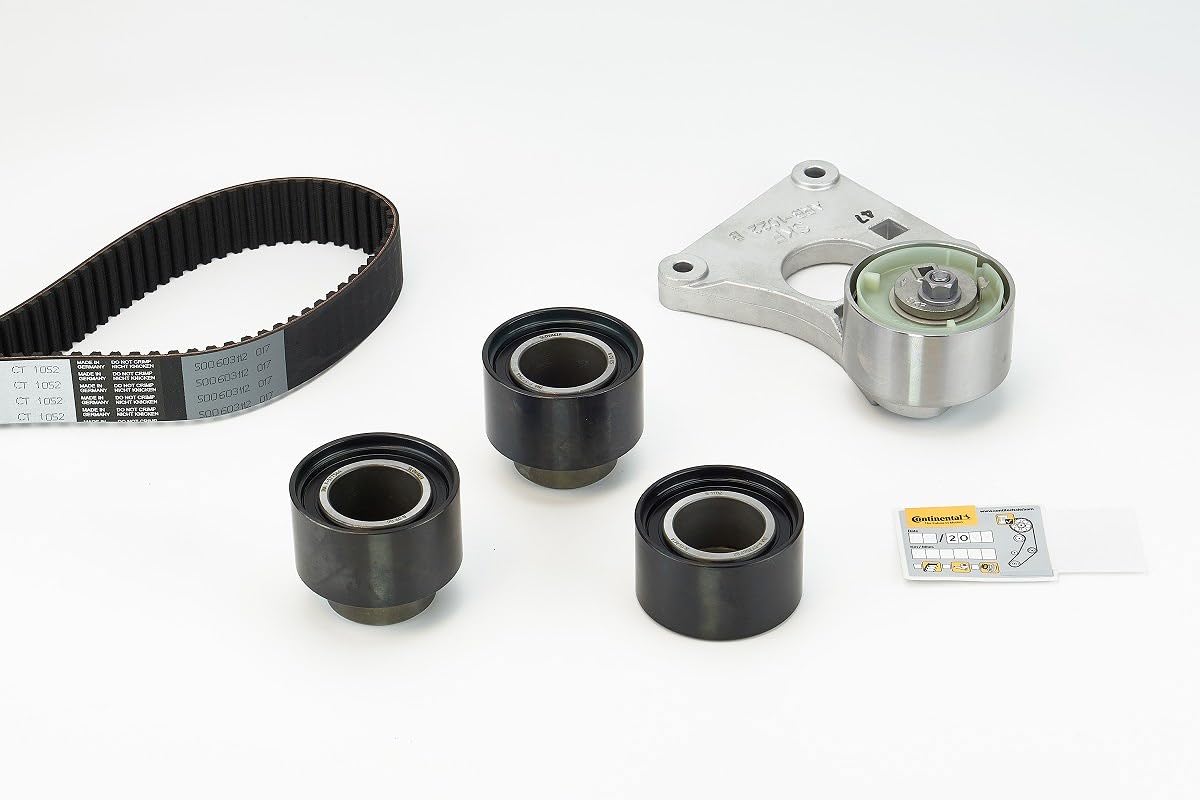 CONTITECH Kit de correa de distribución CT1052K1 Número de dientes: 259 32mm Compatible con CITROËN C5 III Familiar RW, PEUGEOT 407 SW 6E, 6D 407 6D, RENAULT Clio 2 Hatchback BB, CB