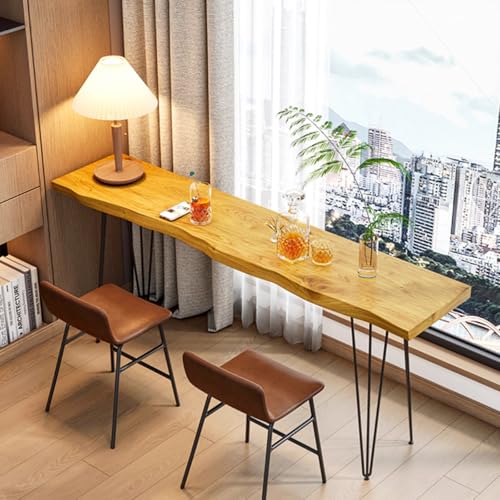 Table de bar de patio étroit en bois pour optimiser les petits balcons - 2