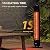 EAST OAK 1500W Electric Patio Heater, Portable Outdoor Indoor Electric Heater with IP65 Tip-over Protection Waterproof, 3 Heat Settings & 24 Hours Timing Tower Infrared Heater for Deck Use