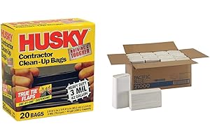 Husky 42-Gallon Contractor Clean-Up Bags: The Ultimate Waste Management Solution