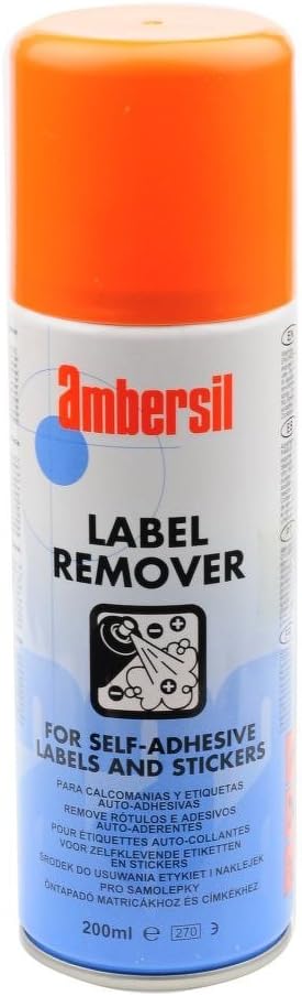 Ambersil 31629 Label Remover, 200 ml