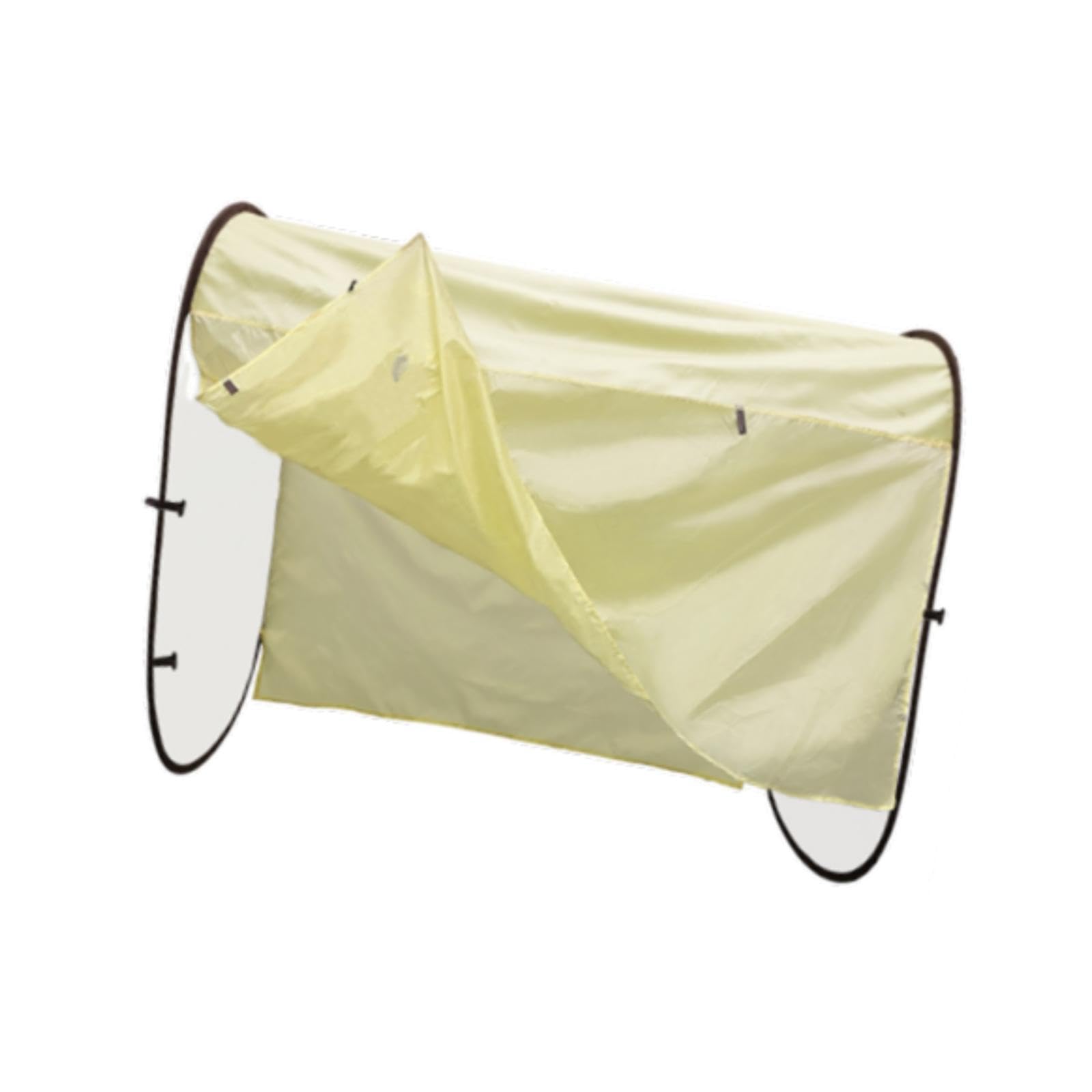 Funda Impermeable para Tendedero, Funda Antipolvo para Tendedero, Funda Protectora para Colgar Ropa, Accesorio, 2m con Cortina