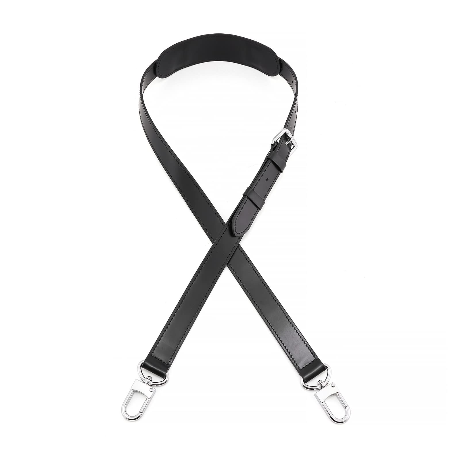 Bandolera de hombro de cuero con metal dorado ganchos de viaje bolsa de hombro correas para el bolso Speedy Keepall Bandolera 45 50 55