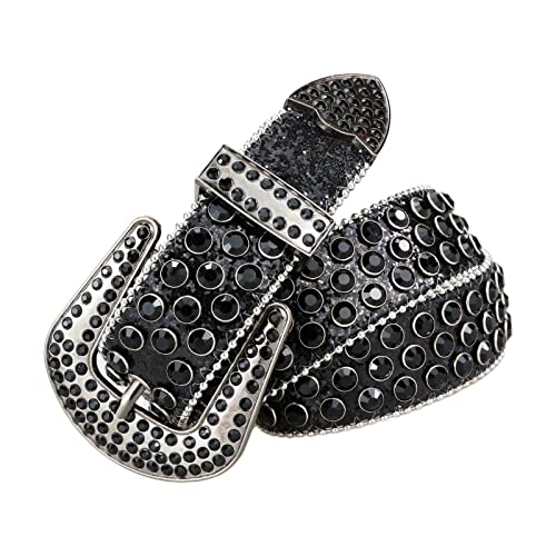 Ceinture de taille brillante en strass de qualité supérieure avec finitions soignées
