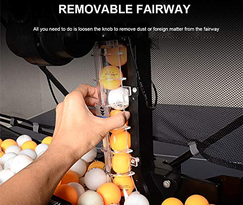 Ping Pong Table Tennis Robot Automatic Ball Machine for Training 9 Kinds of Spin
