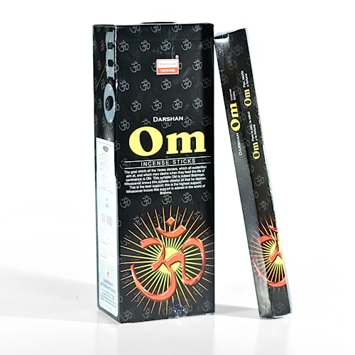 Darshan Om Incenso, confezione da 120 bastoncini
