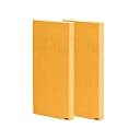 Timber Acoustics® | Sound Absorption Panels | Sound proofing for Room | Rockwool® | Pine-wood | Room Acoustics & Soundproofing | Noise Absorber for Home |2' x 4' x 2" [SET OF 2] NRC > 0.90 (Yellow) gallery image