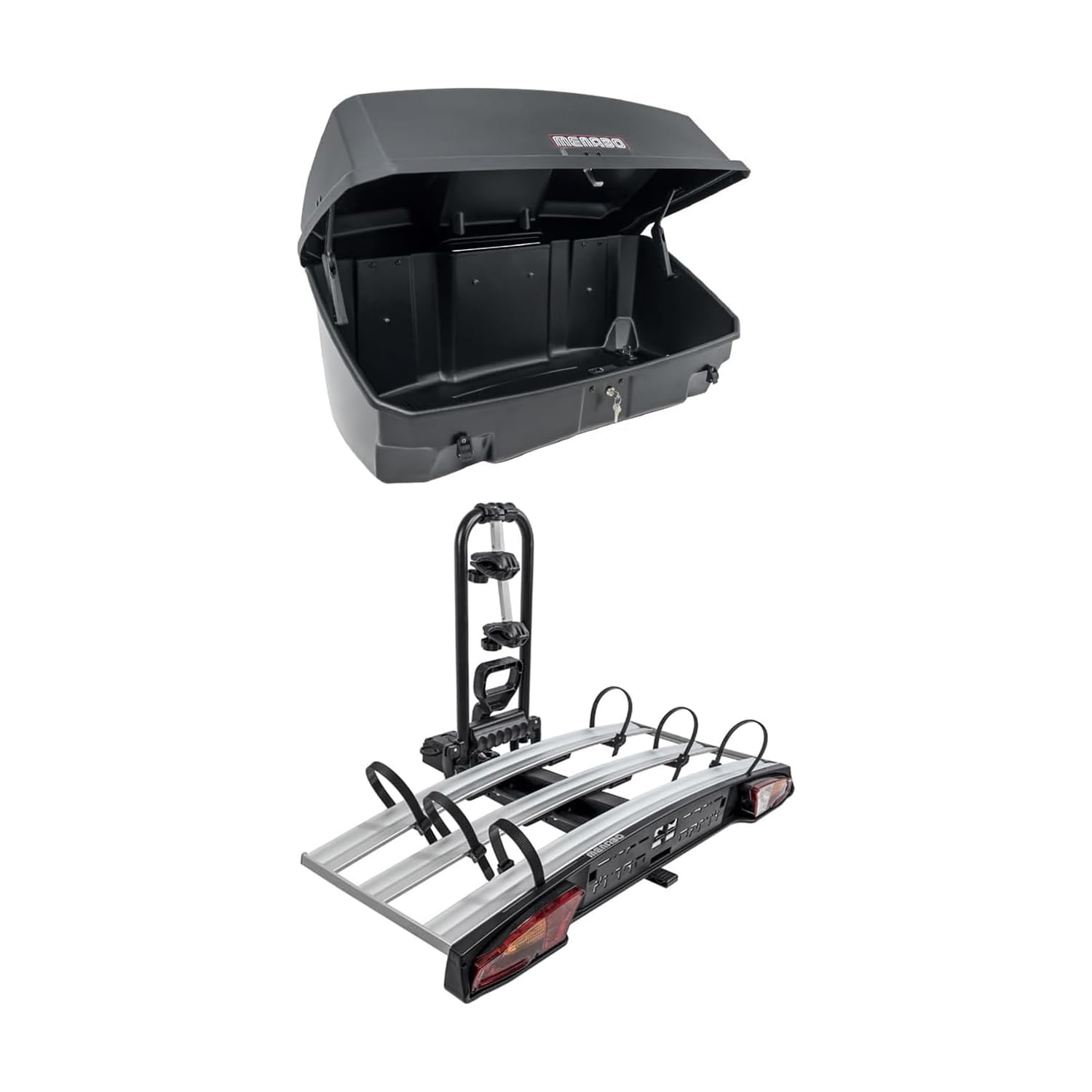 Menabo Alcor 3 Mizar Box Set porte-vélos arrière pour 3 vélos