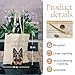 KGHYT Shepherd Mama Tote Bag – Cute German Shepherd Dog Lover Canvas Bag, Reusable Shopping Shoulder Bag for Women, Pet Mom Gift, Everyday Grocery & Travel Tote.010