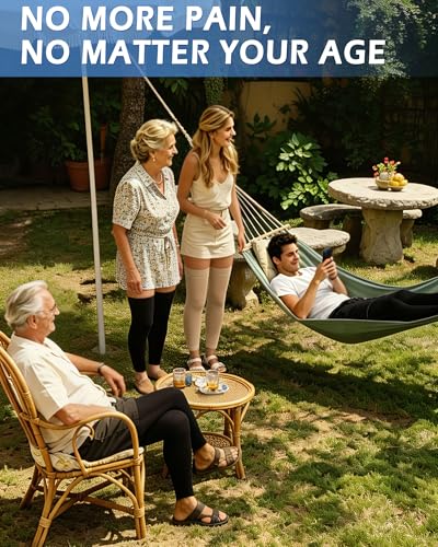 Image of Ailaka Medical Compression Stockings for Women Men, Thigh High Footless 20-30mmHg Graduated Compression Socks with Silicone Band for Varicose Veins, Edema, Post-Surgery