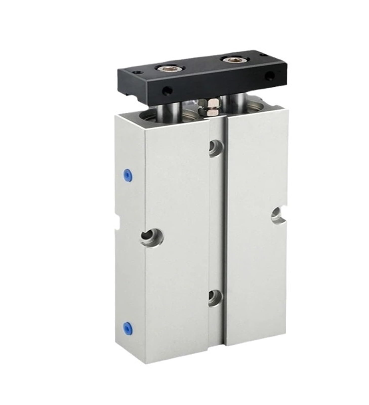 Vérin pneumatique double tige TN32 course 50mm pour guidage précis