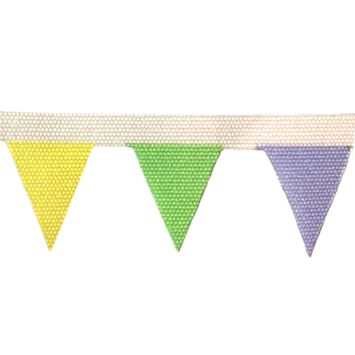 Dolls House Pastel Flag Bunting (D7059) - 1:12 Scale Miniatures | Minimum World