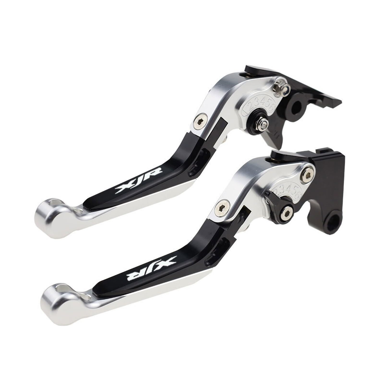 JGHFDWS Motorcycle Brake Clutch Lever Set for XJR1300 Motorcycle Folding Extendable Brake Clutch Levers