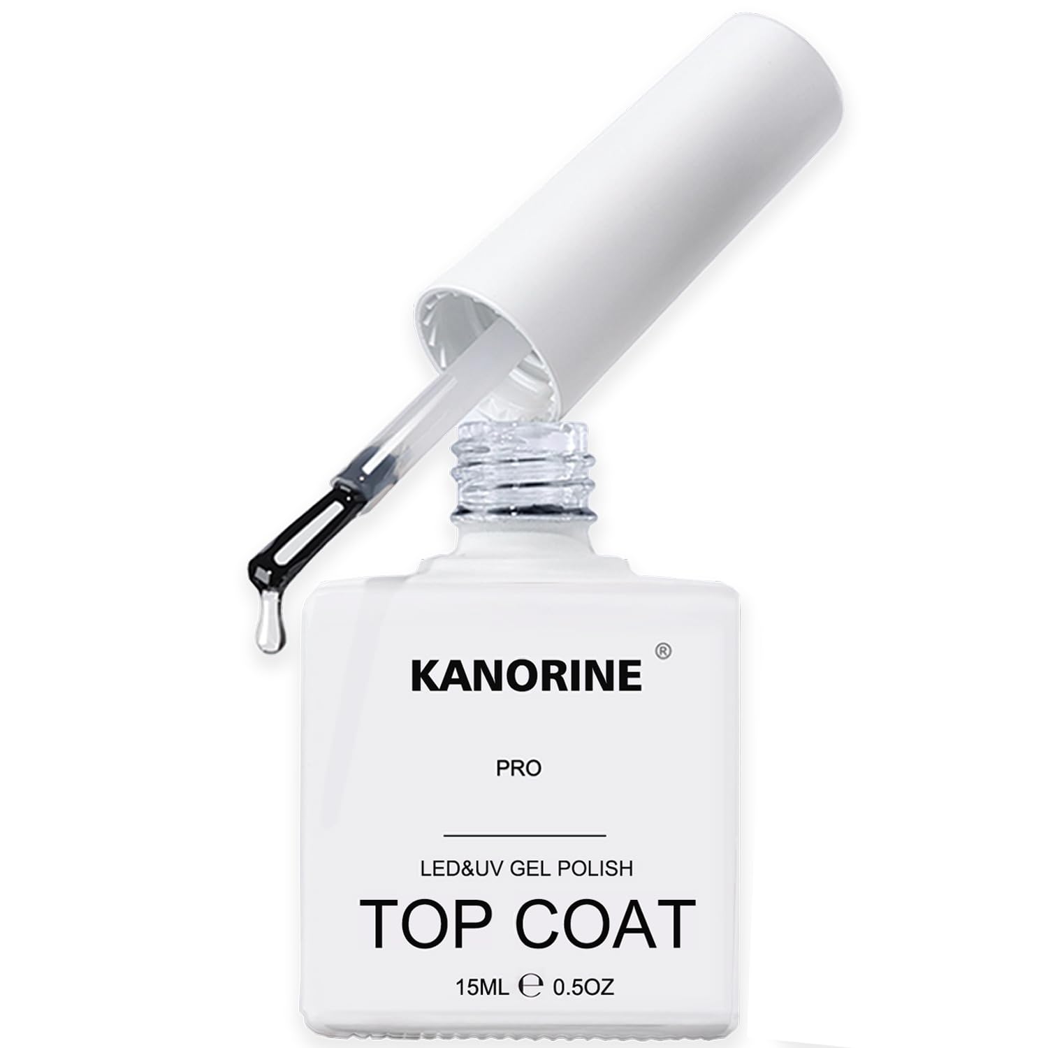 15ML Top Coat Gel Nail Polish UV LED Soak-Off No Wipe HIGH-GLOSS LONG-LASTING Top Coat gel polish Lacquer Manicure Nail Sarlon Art long lasting Gel Polish 15 ml.