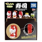 Sanrio Twinchees - Minifiguras de Hello Kitty & Friends Sushi Kawai (Pantalla de 5 cm)