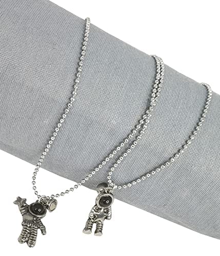 PDY FASHION Couple Supermen Locket Magnetic Astronaut Necklace for Couple Mutual Attraction Matching Necklaces Spaceman Pendants Necklace Valentines Day Gift (B0B8JMW3K3) Amazon Price History, Amazon Price Tracker