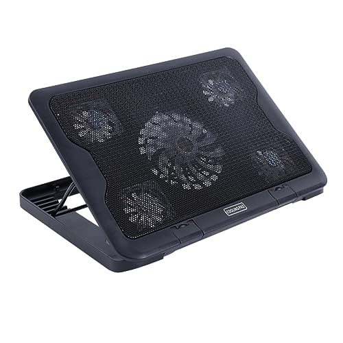 Base de enfriamiento para laptop con ventiladores ultra silenciosos miniatura 1