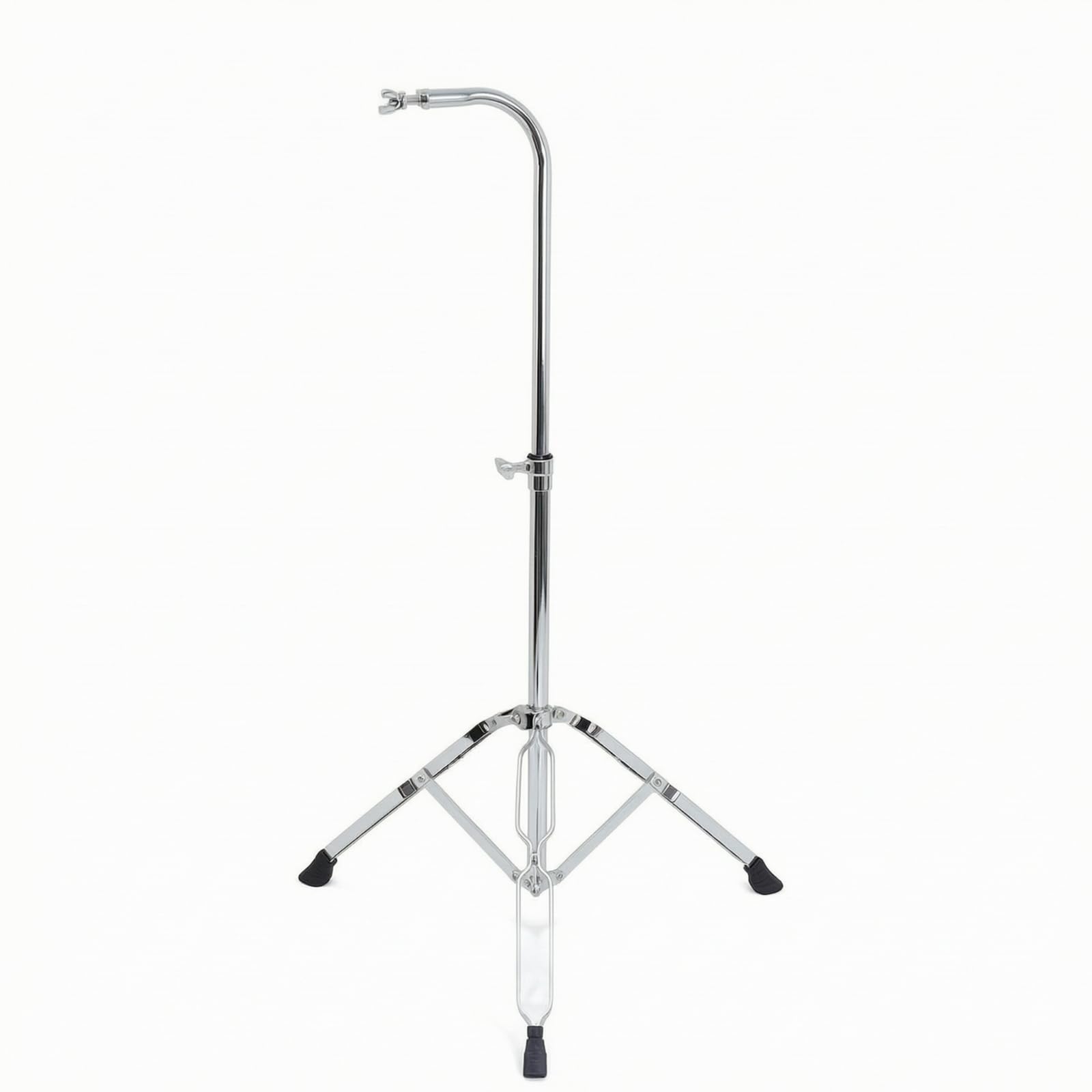 TISHITA Klanginstrumentenständer mit Höhenverstellbarer Mittelsäule Und Stabiler Dreibeinbasis für Und Glockenspiele für, Zwei Abschnitte, Standard, Galvanisierter Klangbaumständer