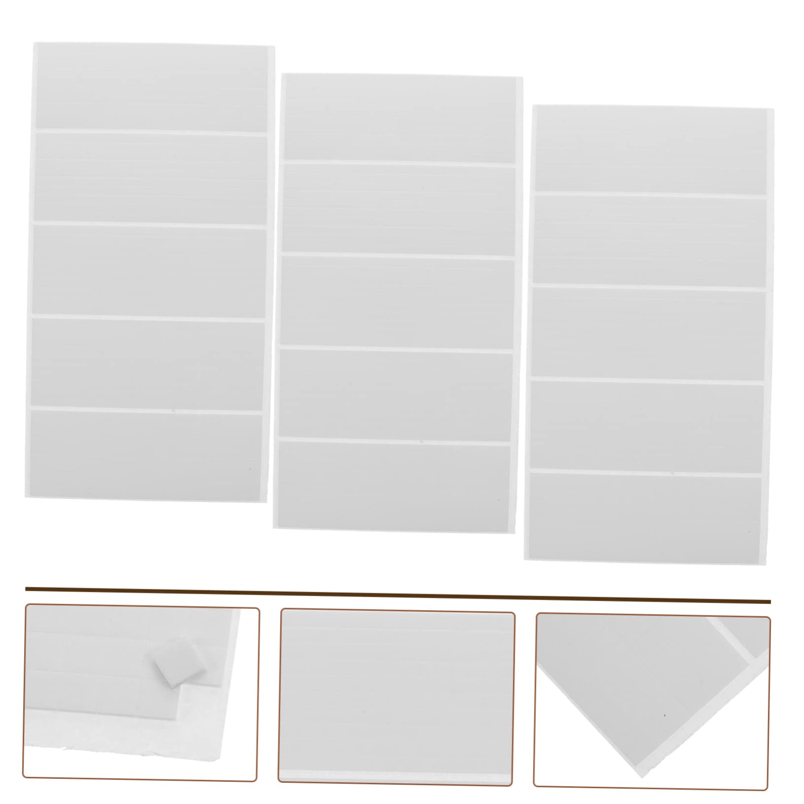 SOLUSTRE 9blätter Doppelseitige Klebebänder Eva-schaum Selbstklebende Schaumstoffstreifen Für Karten Scrapbooking Und Bastelprojekte Für Dekoration Und Kreative Anwendungen