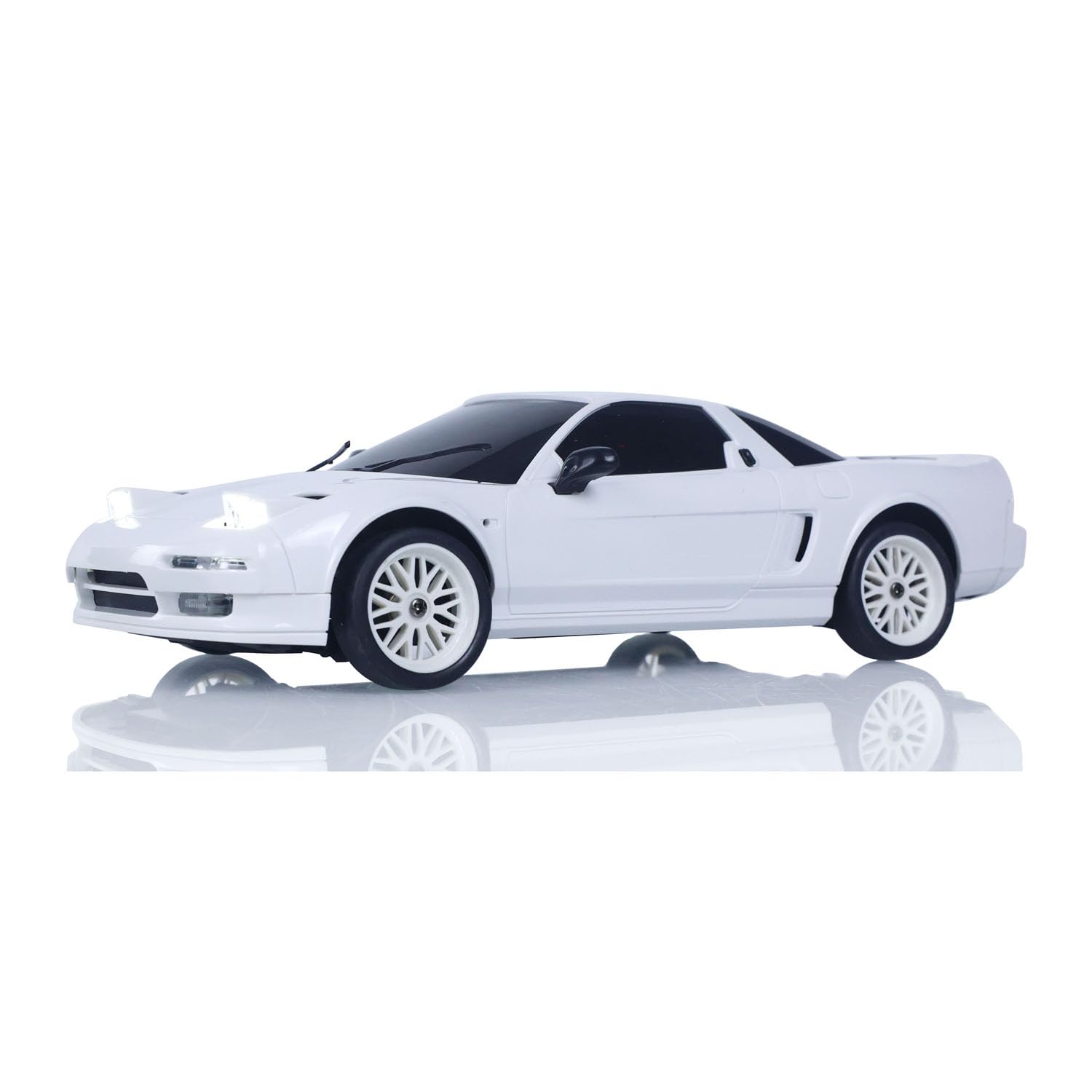 LDRC 1:18 2.4G Coche de deriva a control remoto LDA02 RTR 4 * 2 RWD Vehículos de carreras con luz abatible Motor de batería USB Carga Juguetes