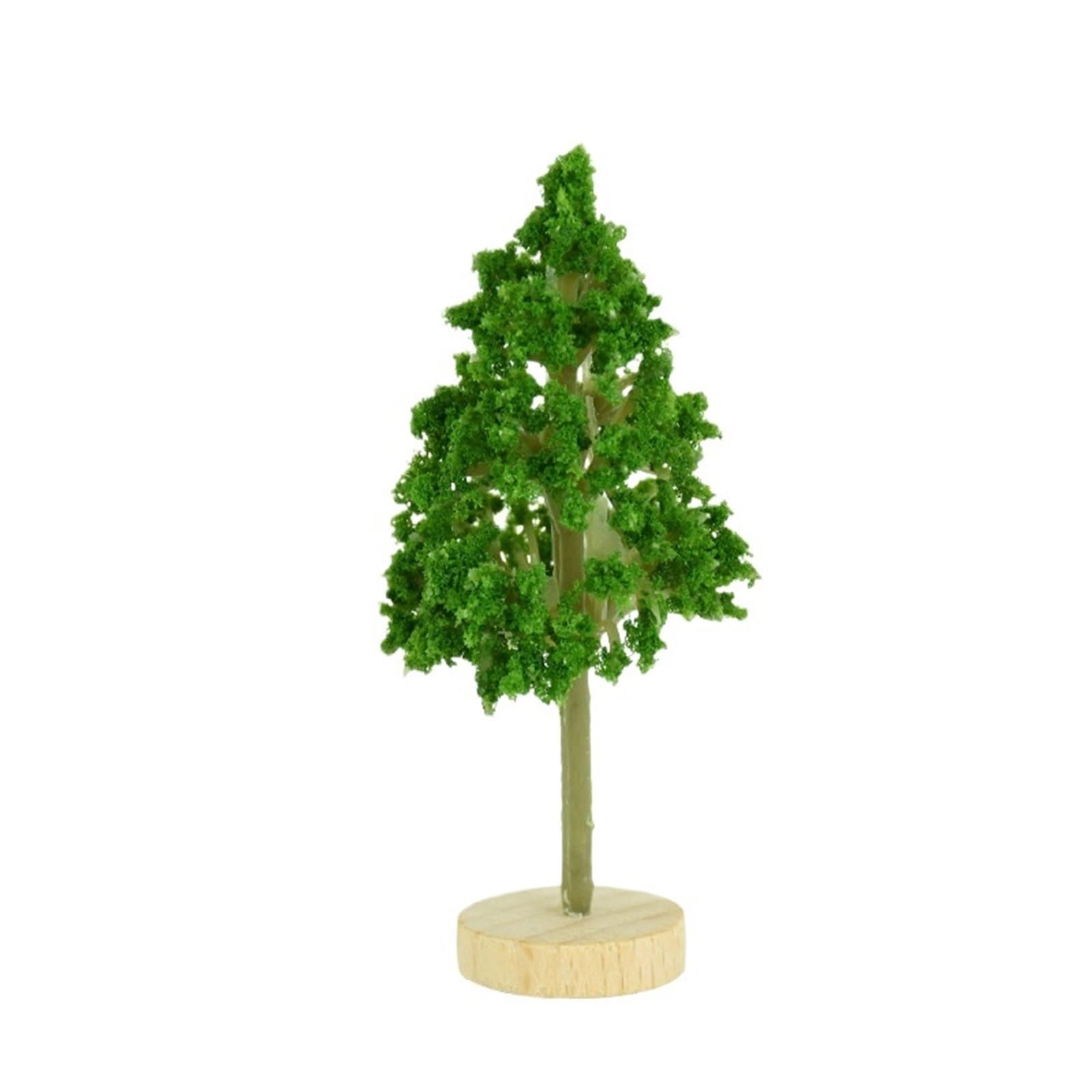 DUNSBY Model Trees 3pcs Simulation Mini Tree Model Green Scenery Landscape Sand Table DIY Ornament Miniature Miniatures(7x3.5cm)
