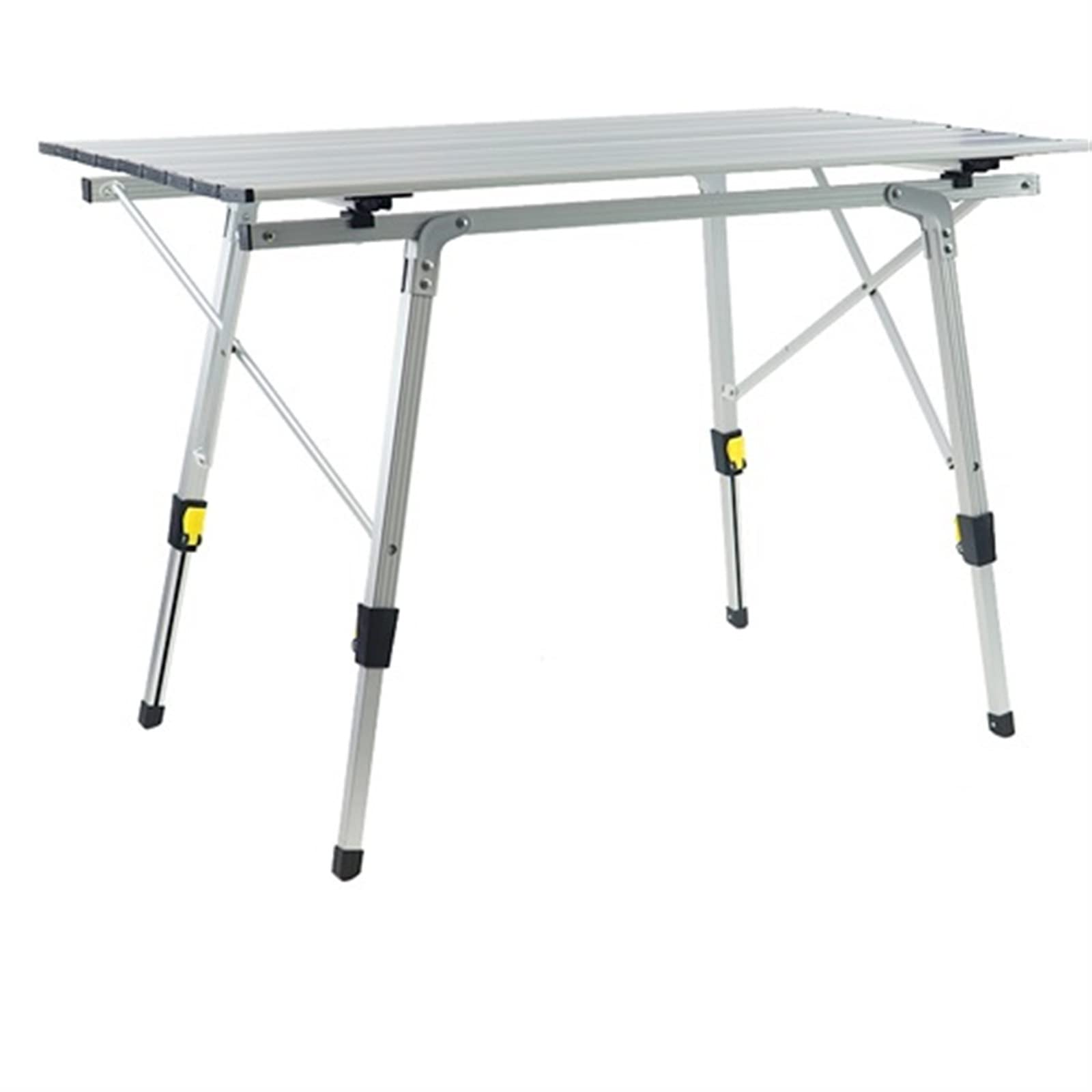 Table de camping portable en alliage d'aluminium pour bureau de randonnée et voyage
