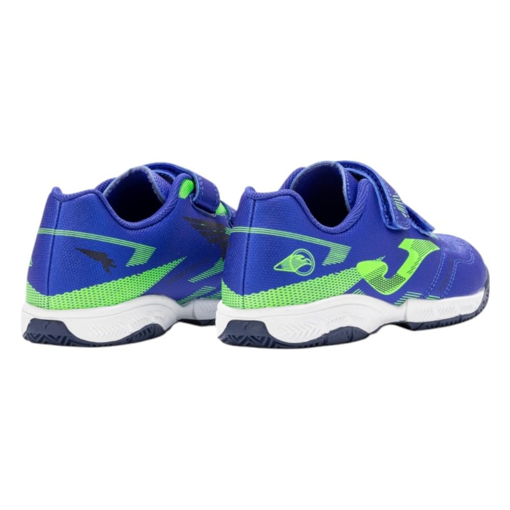 Zapatillas Joma Powerfull JR2504 Azul Royal Verde Lima Indoor Sala POJS2504INV Futbol Sala NIÑO