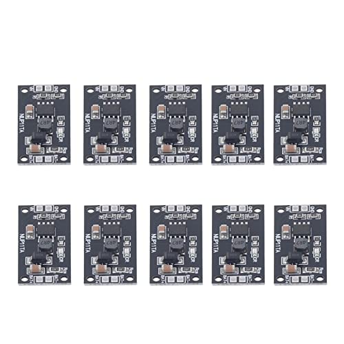 10Pcs 4S NiMH Battery Charging Board PCB NiMH NiCd Battery Charger Module with Black