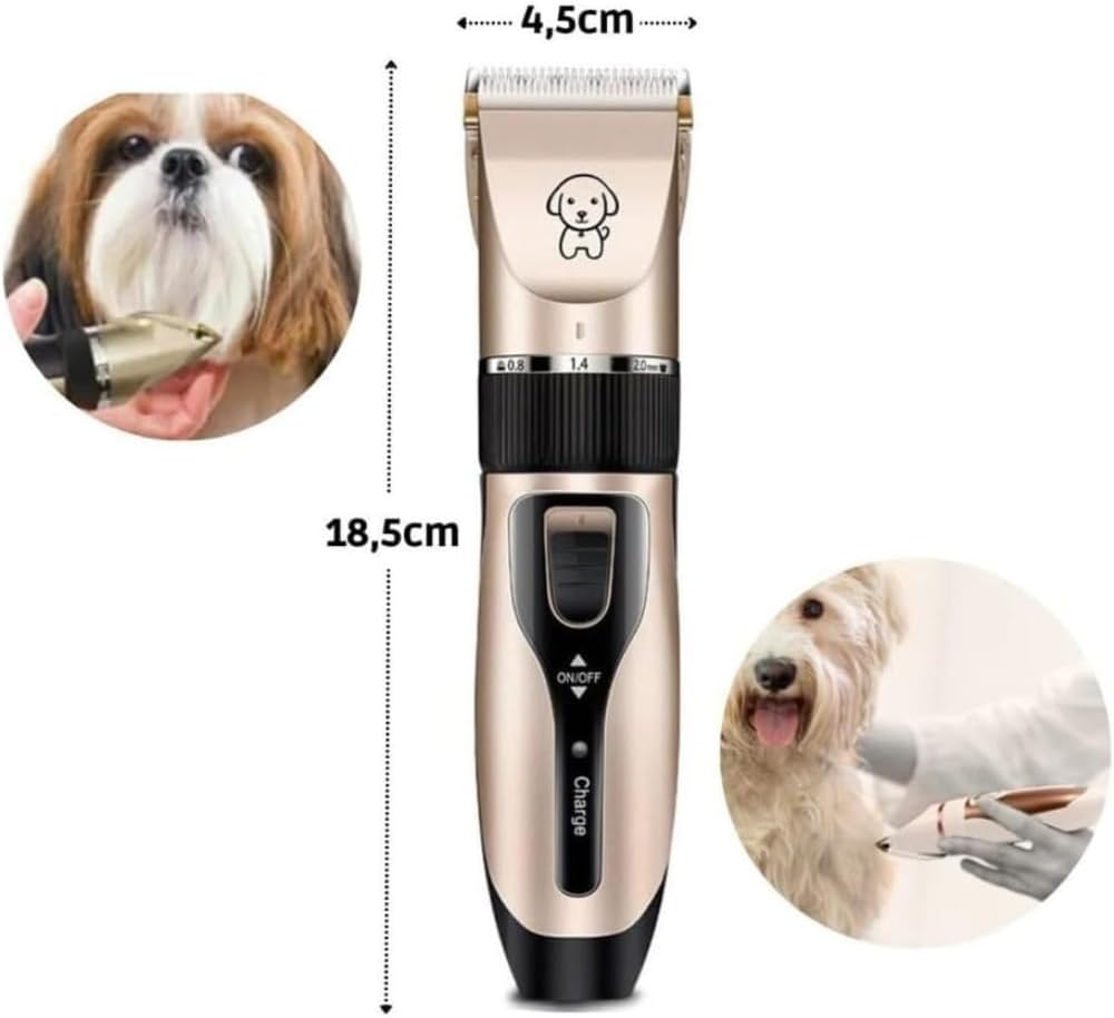 Máquina Tosa Aparador Pelos Pet Cães Gatos Lâminas Precisas e Altura Ajustável - Maquininha de Tosar 110V/220V Tosa Profissional- Linha Prime Máquina Tosa Aparador Pelos Pet Cães Gatos Lâminas Precisas e Altura Ajustável - Maquininha de Tosar 110V/220V Tosa Profissional- Linha Prime