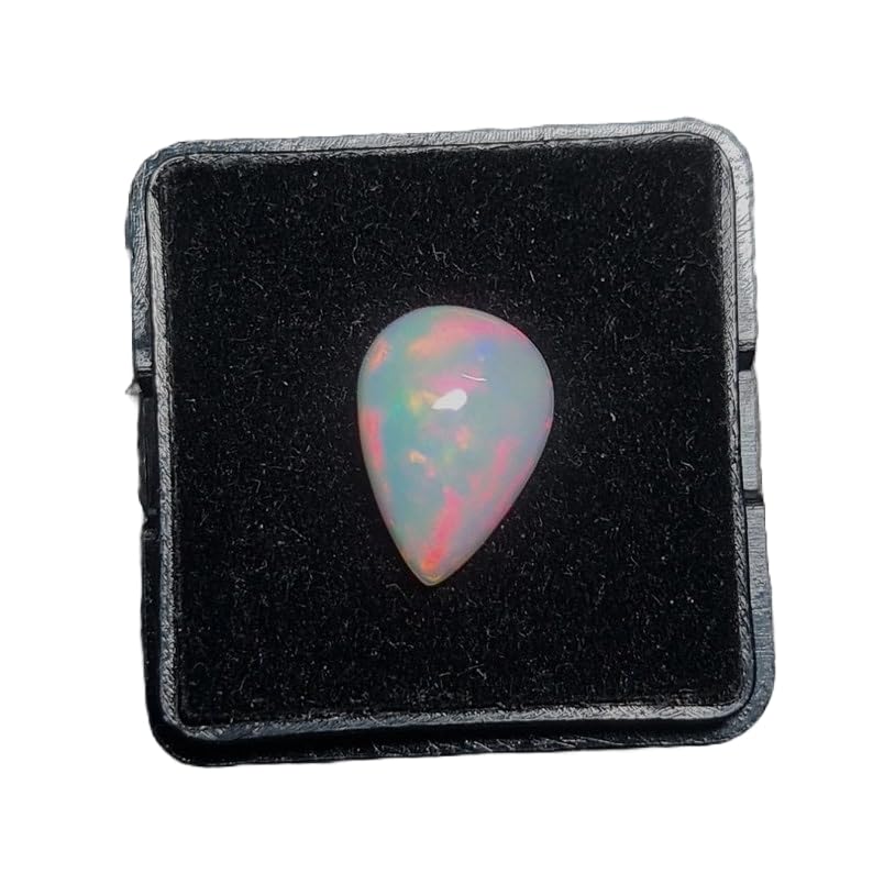 Cabochon d'opale éthiopienne pour sertissage et création de pendentif artisanal