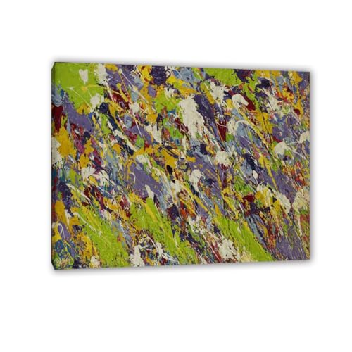 Affiche Walasse Ting Papillons blancs toile salon 30x39cm