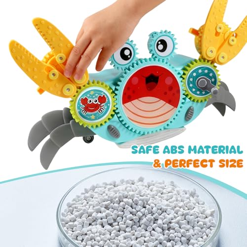image for control future Crawling Crab Gear Set Toy - Tummy Time Musical Crab To