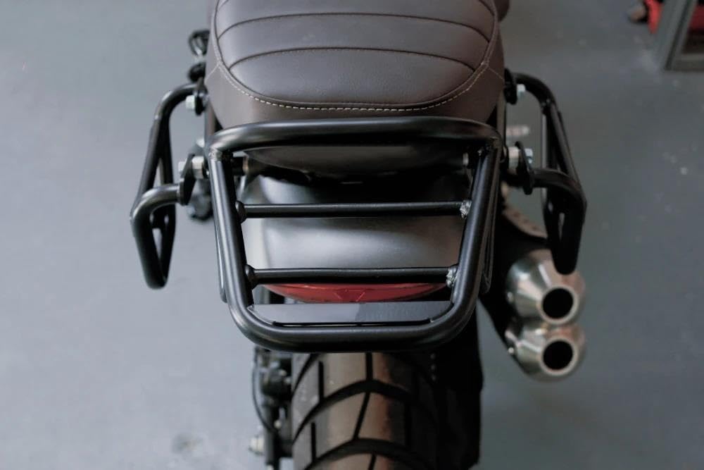 Portaequipajes Cajas Moto para Scrambler 400X Speed ​​400 2023 2024 Estante Trasero para De Carga Soporte Equipaje