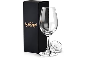 GLENCAIRN Crystal Whiskey Copita Glasses