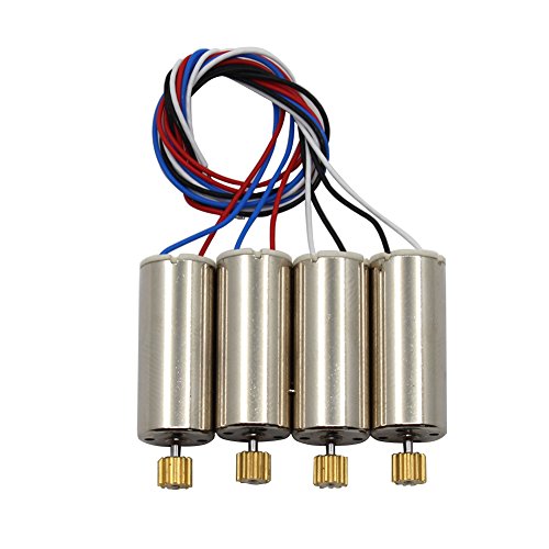 BTG Clockwise Anti-Clockwise Motor with Copper Teeth for Hubsan X4 H502S H502E RC Quadcopter (4PCS)