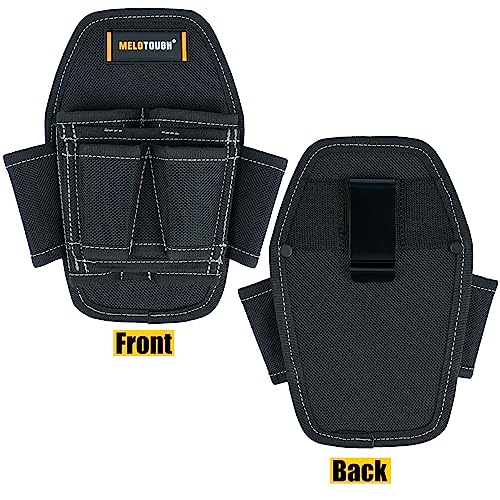 Image of Small Tool Pouch with Belt Clip,Small Tool Holder Pouch, Min Work Organizer Tool Holster and Knife Holder