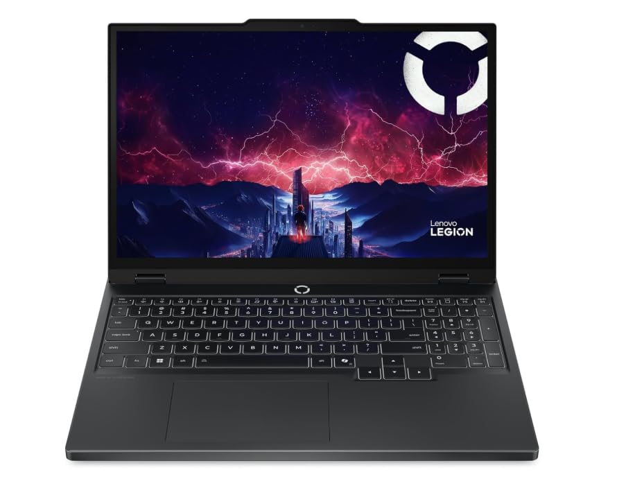 Image of Lenovo Legion 5 15AHP10-2025 Gaming Laptop - 15.1 inch WQXGA 165Hz 8-CoreAMD Ryzen 7 260-32GB DDR5 4TB SSD - NVIDIA GeForce RTX 5060 8GB GDDR6 - Wi-Fi 7 - HD Audio - 5.0MP Camera - W11P