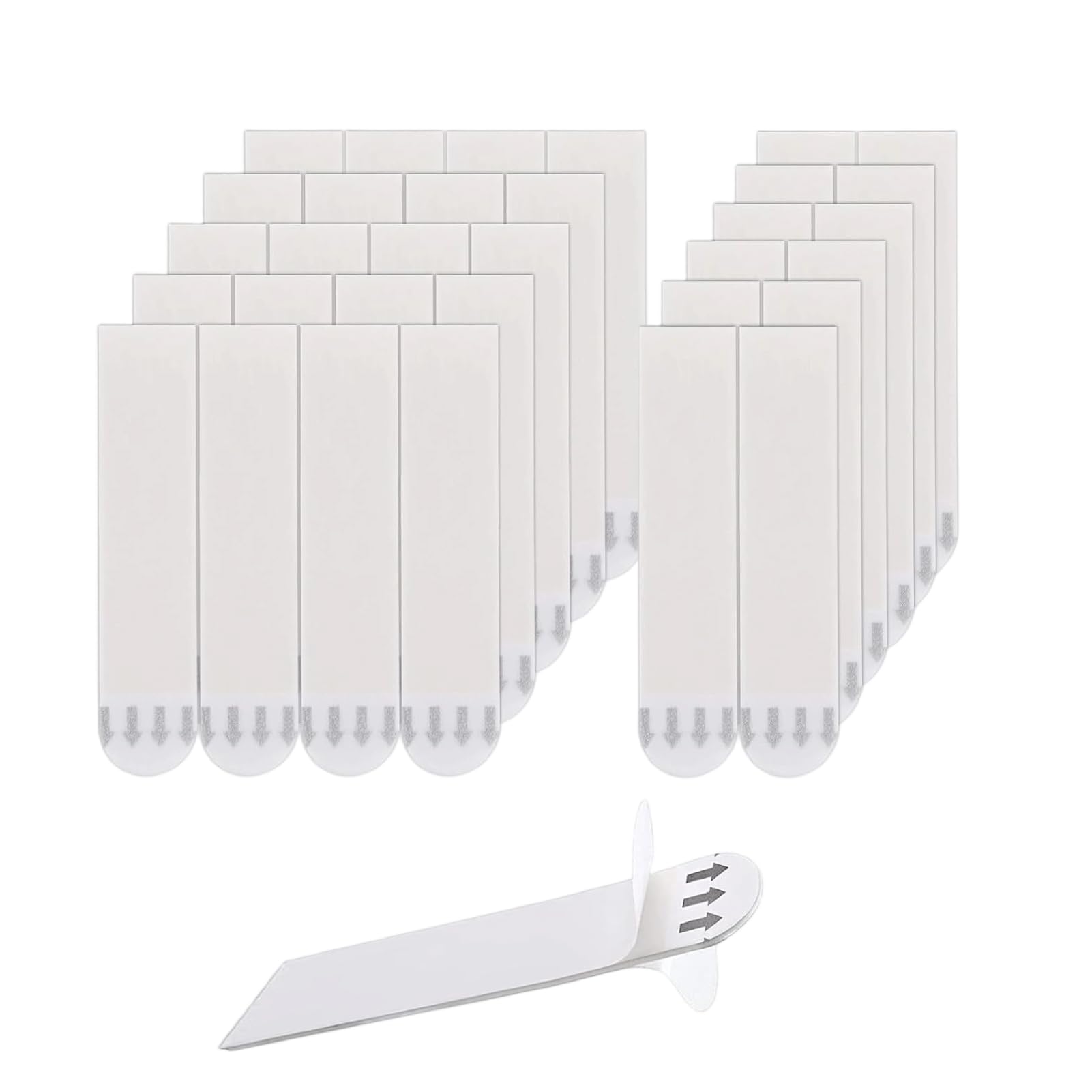 YCSHIPO 36 Pcs Picture Frame Adhesive Strips - Heavy Duty No Nails Hanging, Waterproof Wall Stickers for Frames & Mirrors