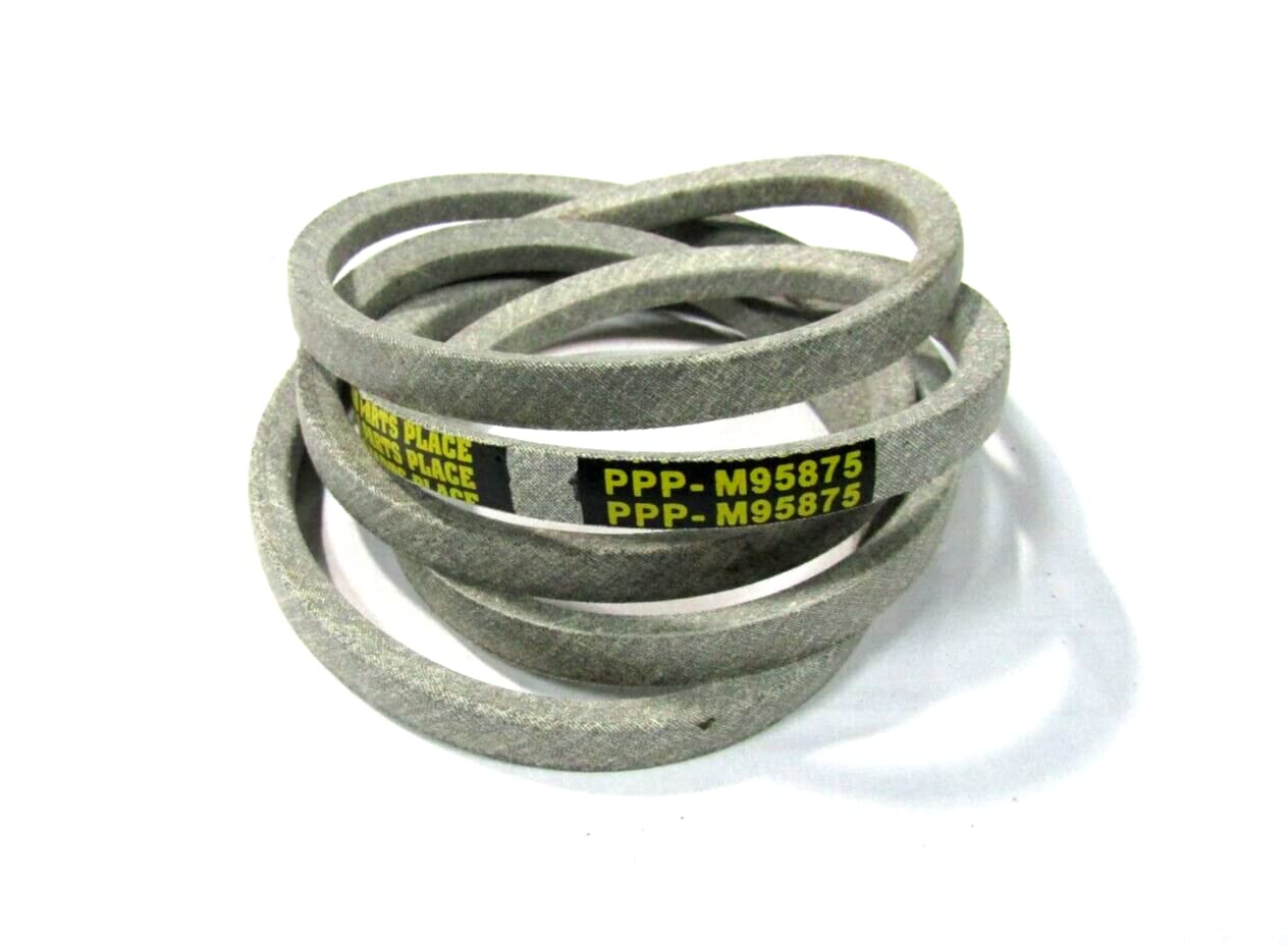 Pro Parts Place, PPP Replacement Belt Compatible with John Deere M95875 Secondary Belt 48" Deck F525 & F510 Serial Below 130000