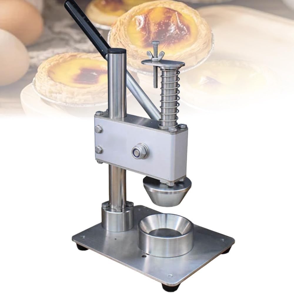 Moule à tarte manuel en acier inoxydable, stable et facile à nettoyer, pour la cuisine et la boulangerie commerciale