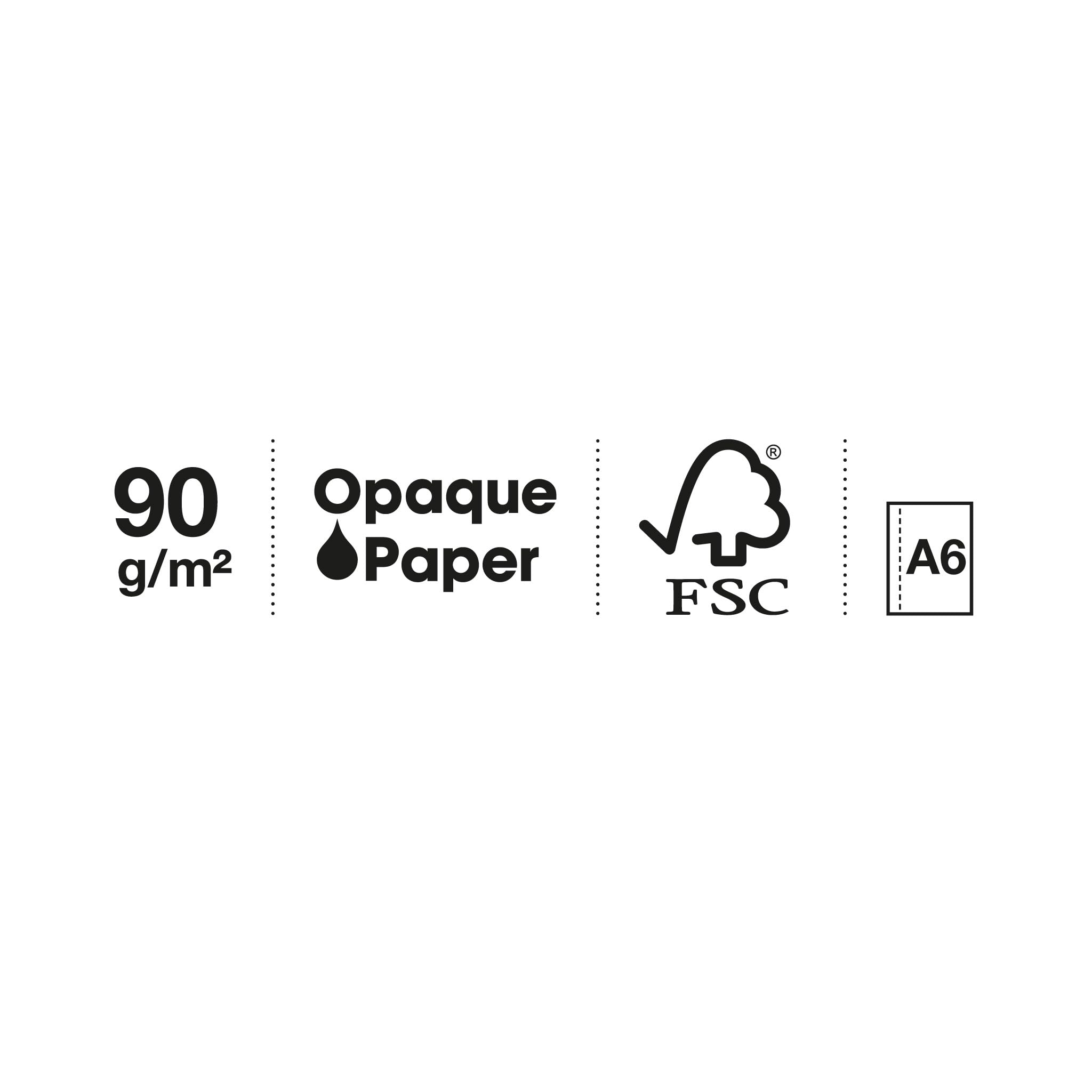 Miquelrius Notatnik A6, Notebook wiadomości, 1 kolorowy pasek, 100 arkuszy 90 g/m², Siatka 5 mm, Bez wierteł, Pokrywa z tektury twardej, Niebiański
