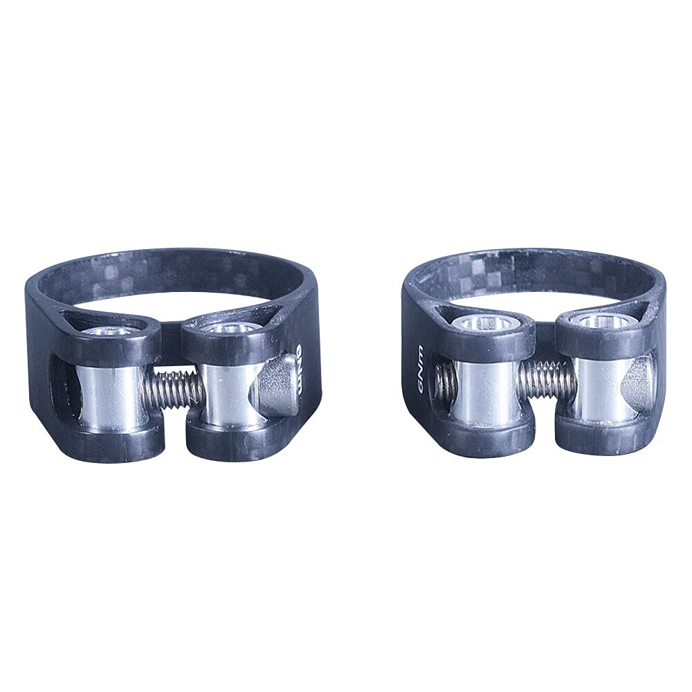 Morsetto del reggisella della bicicletta, 1 pz Ultraleggero 14g Opaco Pieno In Fibra di Carbonio Della Bici Morsetto Reggisella Bicicletta Parti di Ciclismo Morsetto Reggisella 31.8mm/34.9mm(Matte 31.