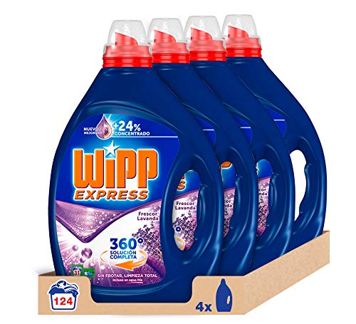 Wipp Express Detergente Líquido Lavanda - 31 Lavados (1,55 L)