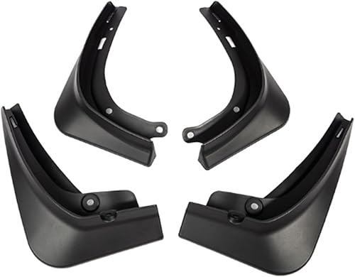Juego de 4 unidades compatibles con Tesla Model 3 Splash Guards ABS con patrón de fibra de carbono, aletas de barro, guardabarros modelo Y 2023 2022