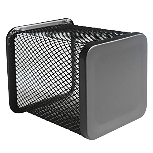 Duofire Pen Holder 4 Pack Desk Organizers Metal Mesh Pencil Holder Black Square Pencil Cup #TOP3