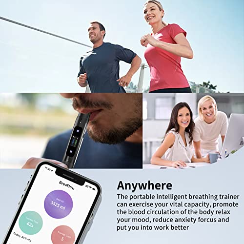 Smart Breathing Trainer, Breathing Training Device with Breathing