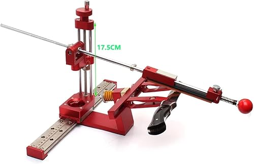 Miniatura 4 de KETIPED Afilador de cuchillos profesional con 6 piedras de afilar, diseño ajustable de ángulo de giro de 360, afilador de alta precisión de ángulo