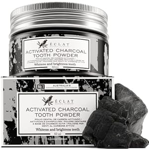100% biologisch veganistisch actieve koolpoeder voor het bleken van de tanden, bleekmiddel zonder vulstoffen, actieve kool tandbleaching voor wittere tanden
